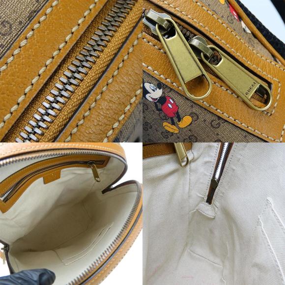 Gucci Backpack/Daypack Small Backpack 552884 GG Supreme Canvas Brown Camel - Picture 8 of 10